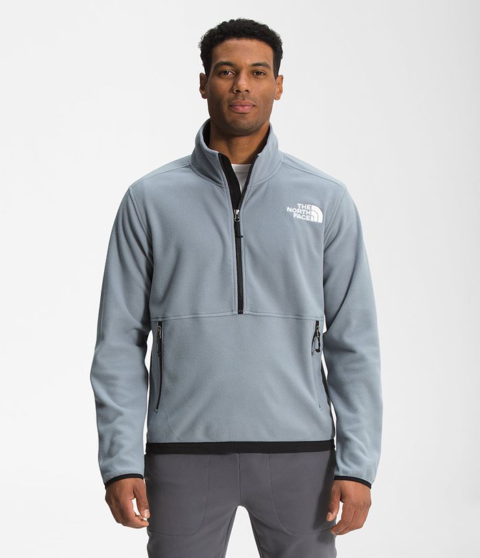 The North Face Pullover TKA Kataka Fleece Jacket Grey - Mens - Thailand GLZED-7538